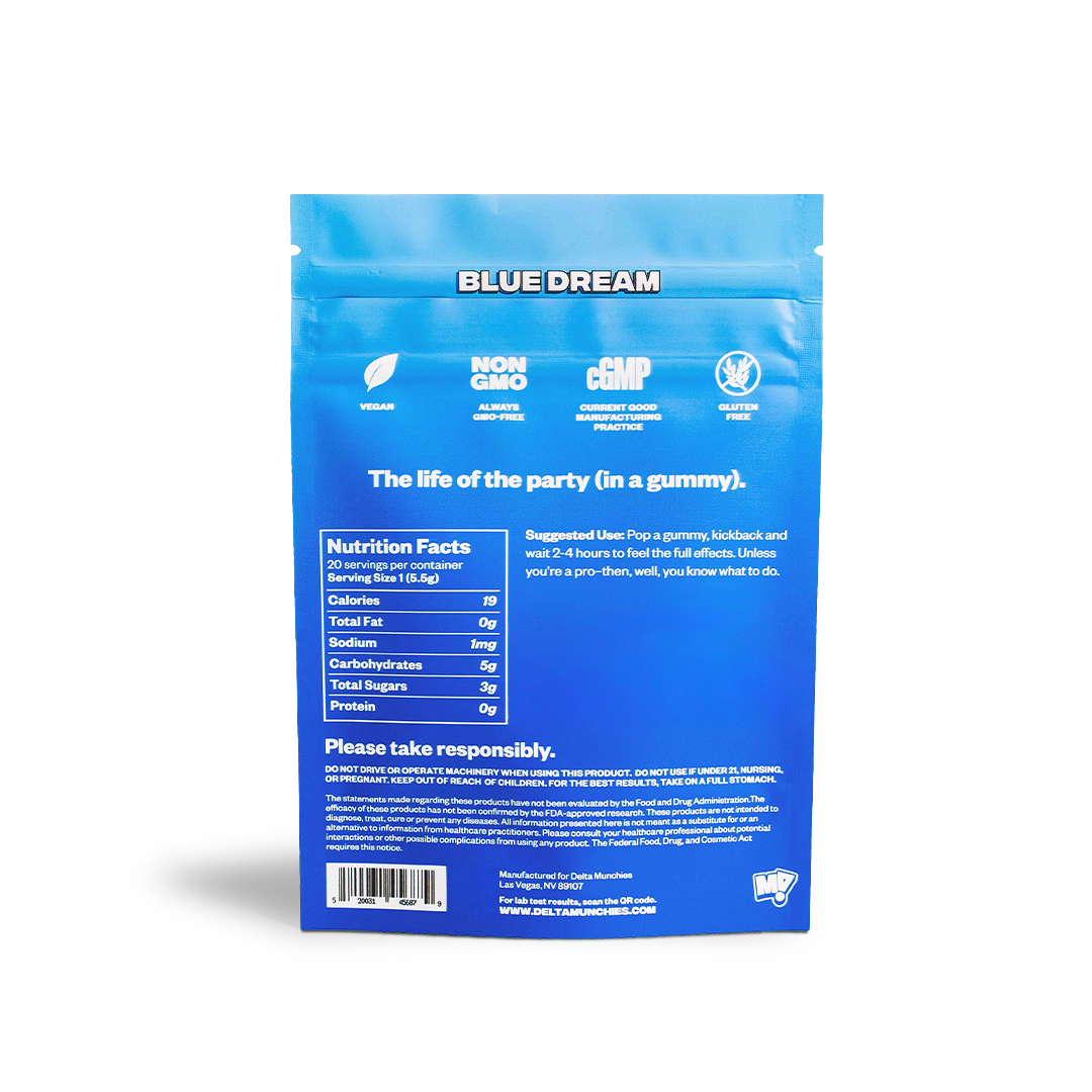 MUNCHIES! Blue Dream Euphoria Gummies